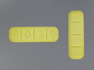 Yellow Xanax Bar